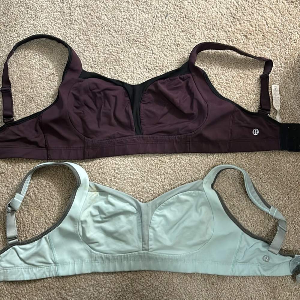 Lululemon sports bras - 32DD